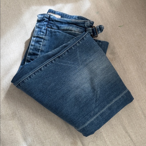 Mother Cinch Greaser Ankle Jeans in Dark & Stormy Night - Picture 12 of 12